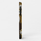 Steampunk Rusty Background met Turquoise Lenses Case-Mate iPhone Case (Achterkant/links)