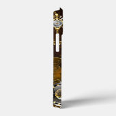 Steampunk Rusty Background met Turquoise Lenses Case-Mate iPhone Case (Achterkant / Rechts)