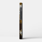 Steampunk Rusty Background met Turquoise Lenses Case-Mate iPhone Case (Achterkant / Links)