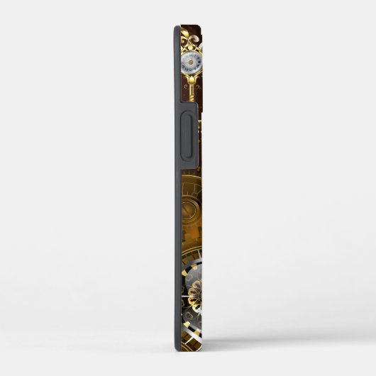 Steampunk Rusty Background met Turquoise Lenses Case-Mate iPhone Case (Achterkant / Rechts)