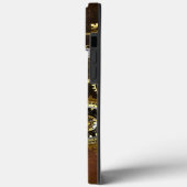 Steampunk Rusty Background met Turquoise Lenses Case-Mate iPhone Case (Achterkant / Links)