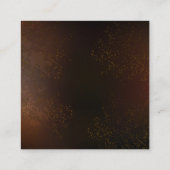 Steampunk Rusty Background met Turquoise Lenses Contactkaartje (Achterkant)