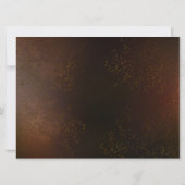 Steampunk Rusty Background met Turquoise Lenses Kaart (Achterkant)