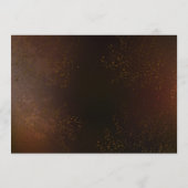 Steampunk Rusty Background met Turquoise Lenses Programmakaart (Achterkant)