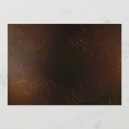 Steampunk Rusty Background met Turquoise Lenses Programmakaart (Achterkant)