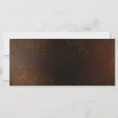 Steampunk Rusty Background with Turquoise Lenses Kaart (Achterkant)