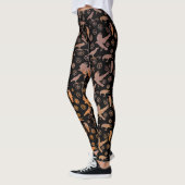 Steampunk Rusty Crows en Gears Leggings (Links)