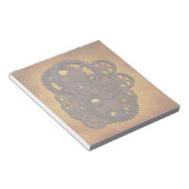 Steampunk Rusty Gears Notitieblok (Schuin)