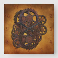 Steampunk Rusty Gears