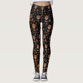 Steampunk Rusty Hot Air-ballonnen Leggings (Voorkant)