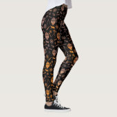 Steampunk Rusty Hot Air-ballonnen Leggings (Rechts)