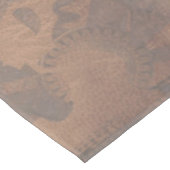 Steampunk Rusty Metal Gears met schaduwen Tafelkleed (Gekanteld)