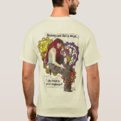 Steampunk Sally Mannen T-Shirt (Achterkant)