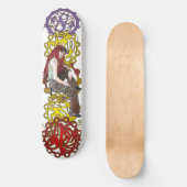 Steampunk Sally Skateboard (Voorkant)