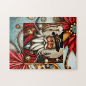 Steampunk Santa Claus Legpuzzel (Horizontaal)
