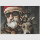 Steampunk Santa en Zijn beste vriend Tissuepapier (Voorkant)