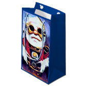 Steampunk Santa-Meiya Styled Klein Cadeauzakje (Voorkant Gekanteld)