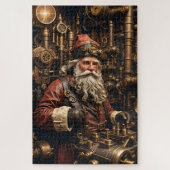 Steampunk Santa Puzzel (Verticaal)