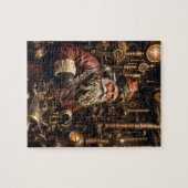 Steampunk Santa Puzzel (Horizontaal)