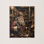 Steampunk Santa Puzzel (Verticaal)