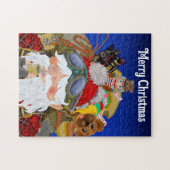 Steampunk Santa Puzzel (Horizontaal)