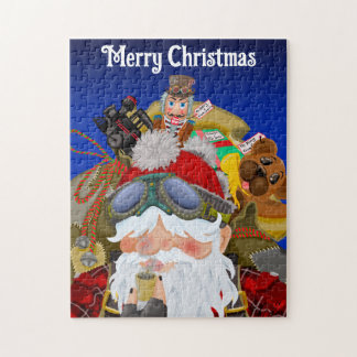 Steampunk Santa Puzzel Legpuzzel