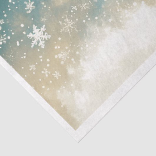 Steampunk Santa Tissuepapier (Detail)