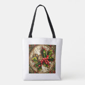 Steampunk Santa Yuletide Enchanter Tote Bag (Achterkant)