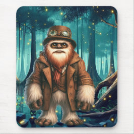 Steampunk Sasquatch Mousepad Muismat