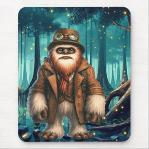 Steampunk Sasquatch Mousepad Muismat