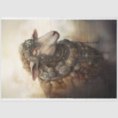 Steampunk Schaap 1 Decoupage Papier (Voorkant)