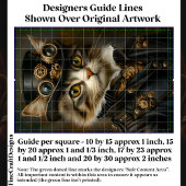Steampunk Schattig Chic Kat Kitten BR6R Decoupage Tissuepapier