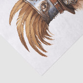 Steampunk Schattig Gek Kip Decoupage Rechts 113 Tissuepapier (Detail)