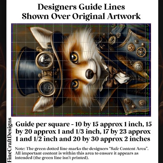 Steampunk Schattige Elegant Fox BR8 Decoupage Tissuepapier