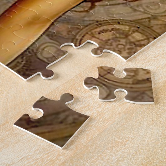 steampunk schoonheidspuzzel legpuzzel (Zijkant)
