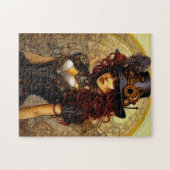 steampunk schoonheidspuzzel legpuzzel (Horizontaal)