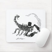Steampunk Scorpio Mousepad Muismat (Met muis)