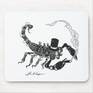 Steampunk Scorpio Mousepad Muismat
