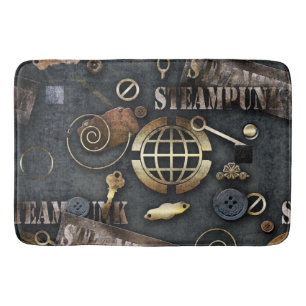 Steampunk, scrapbooking badmat