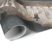 Steampunk, scrapbooking cadeaupapier (Rol Hoek)