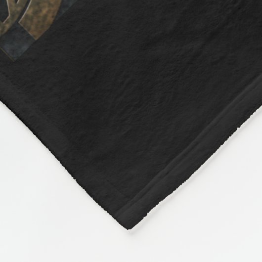 Steampunk, scrapbooking fleece deken (Hoek)