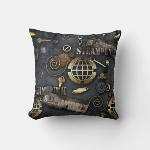 Steampunk, scrapbooking kussen