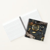Steampunk, scrapbooking notitieboek (Binnen)