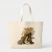 Steampunk Sculptures Bridesmaids Grote Tote Bag (Voorkant)