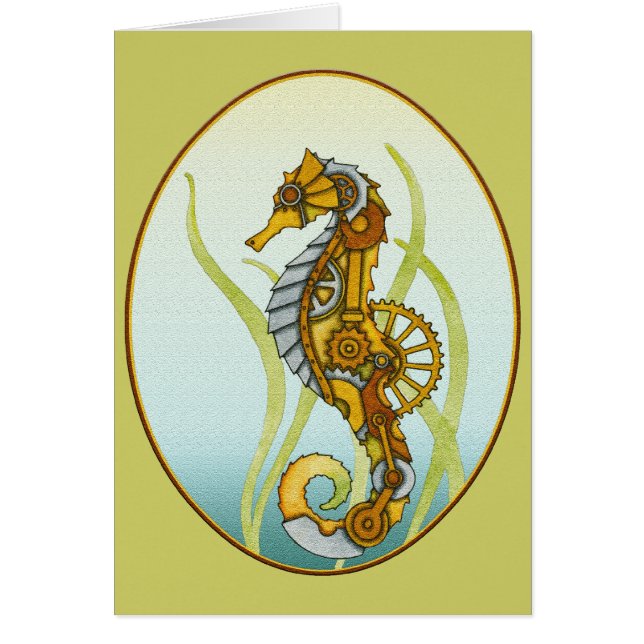 Steampunk Seahorse (Voorkant)