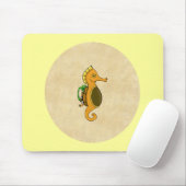 Steampunk Seahorse Muismat (Met muis)