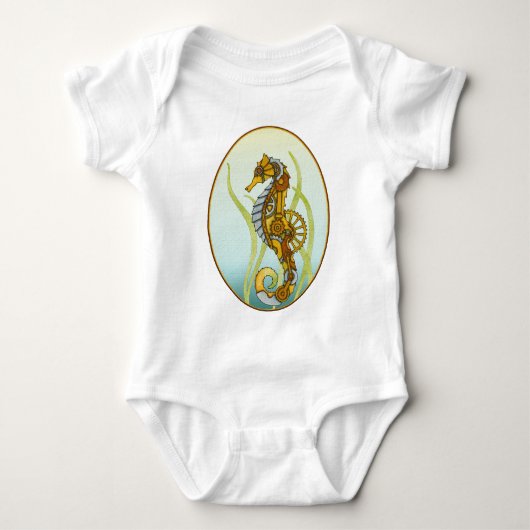 Steampunk Seahorse Romper (Voorkant)