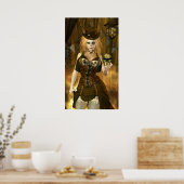 Steampunk Series JADE Fantasy Art Poster (Keuken)