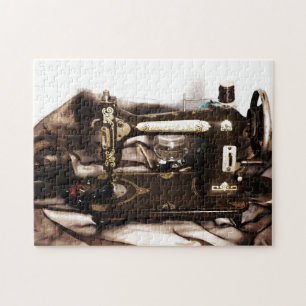 Steampunk Sewing Legpuzzel