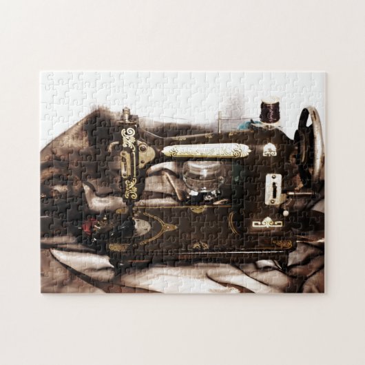 Steampunk Sewing Legpuzzel (Horizontaal)